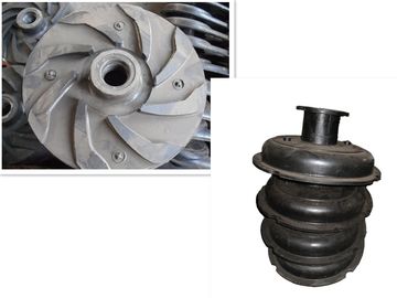China Stainless Steel Small Rubber Slurry Pump , Heavy Duty Slurry Pump Horizontal supplier
