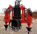 Low Pressure Submersible Slurry Pump Long Term Bearing Life Easy Operation