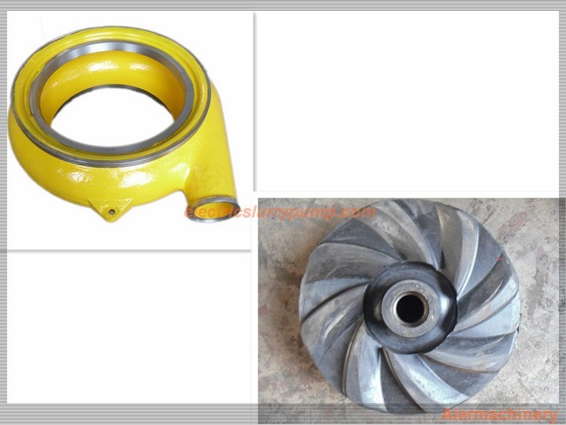 High Abrasive Slurry Pump Spare Part Horizontal Type Wear Resistant
