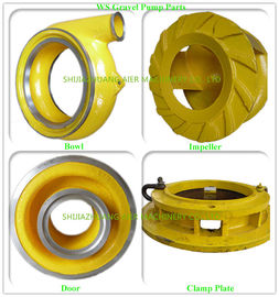 China Cast Process Suction Dredge Pump Dredge Pump Parts OEM / ODM Available supplier