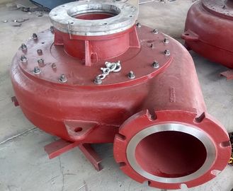 China High Performance Mining Slurry Pump Diesel Mud Pump Hard Metal / Rubber Matrial supplier