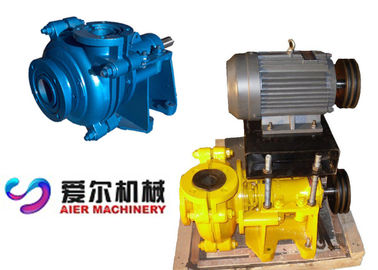 China One Stage Horizontal Slurry Pump Centrifugal With Interchangable Wet Parts supplier