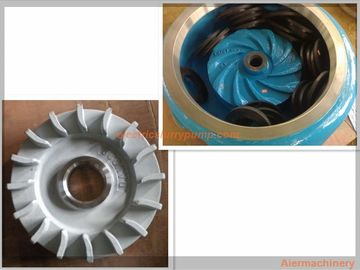 High Effcient Cast Process Mining Slurry Pump Impeller Corrosion Resisting supplier